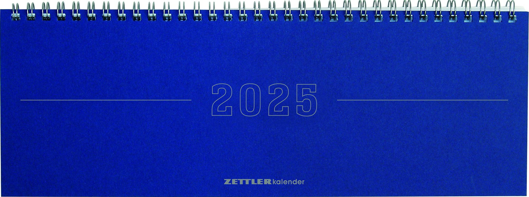 Cover: 4006928025954 | Zettler - Tisch-Querkalender Papyrus 2025 blau, 29,7x10,5cm,...