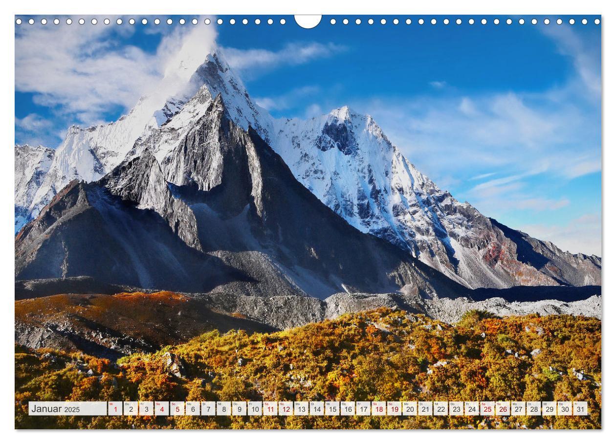 Bild: 9783383869259 | Berge - Die schönsten Gipfel der Welt (Wandkalender 2025 DIN A3...