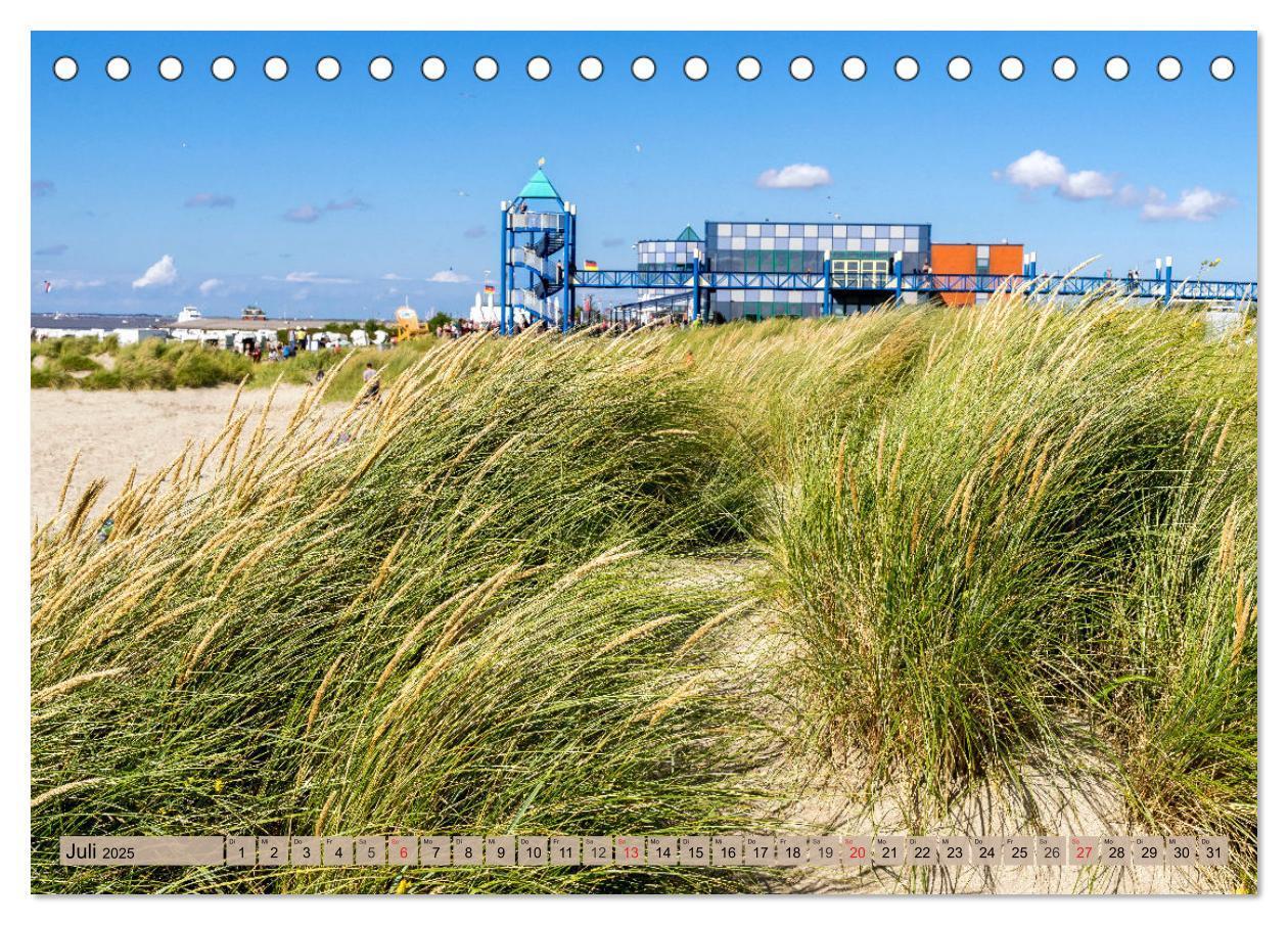 Bild: 9783435068272 | NORDDEICH-LIEBE (Tischkalender 2025 DIN A5 quer), CALVENDO...