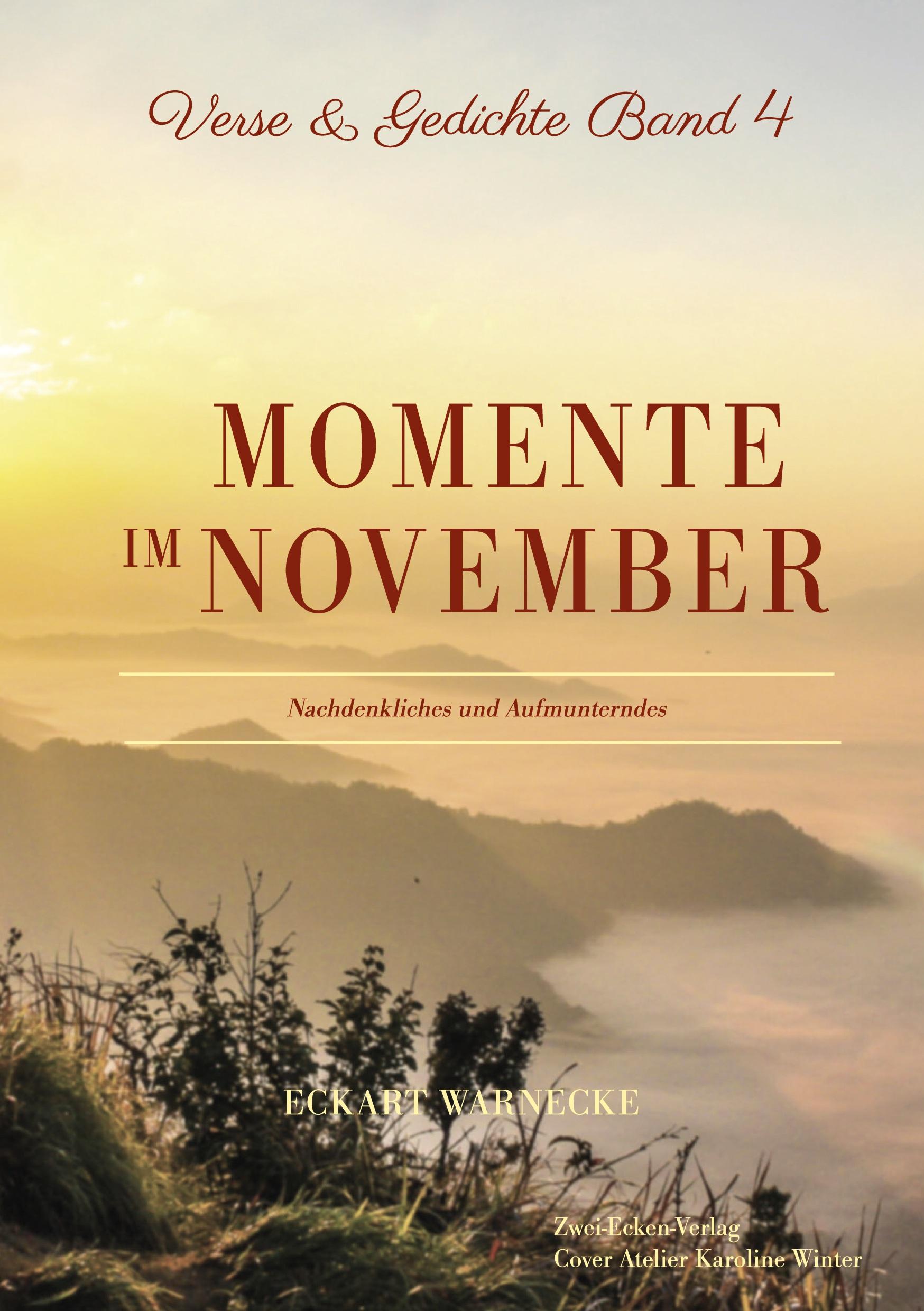 Cover: 9783757882846 | Momente im November | Nachdenkliches und Aufmunterndes | Warnecke