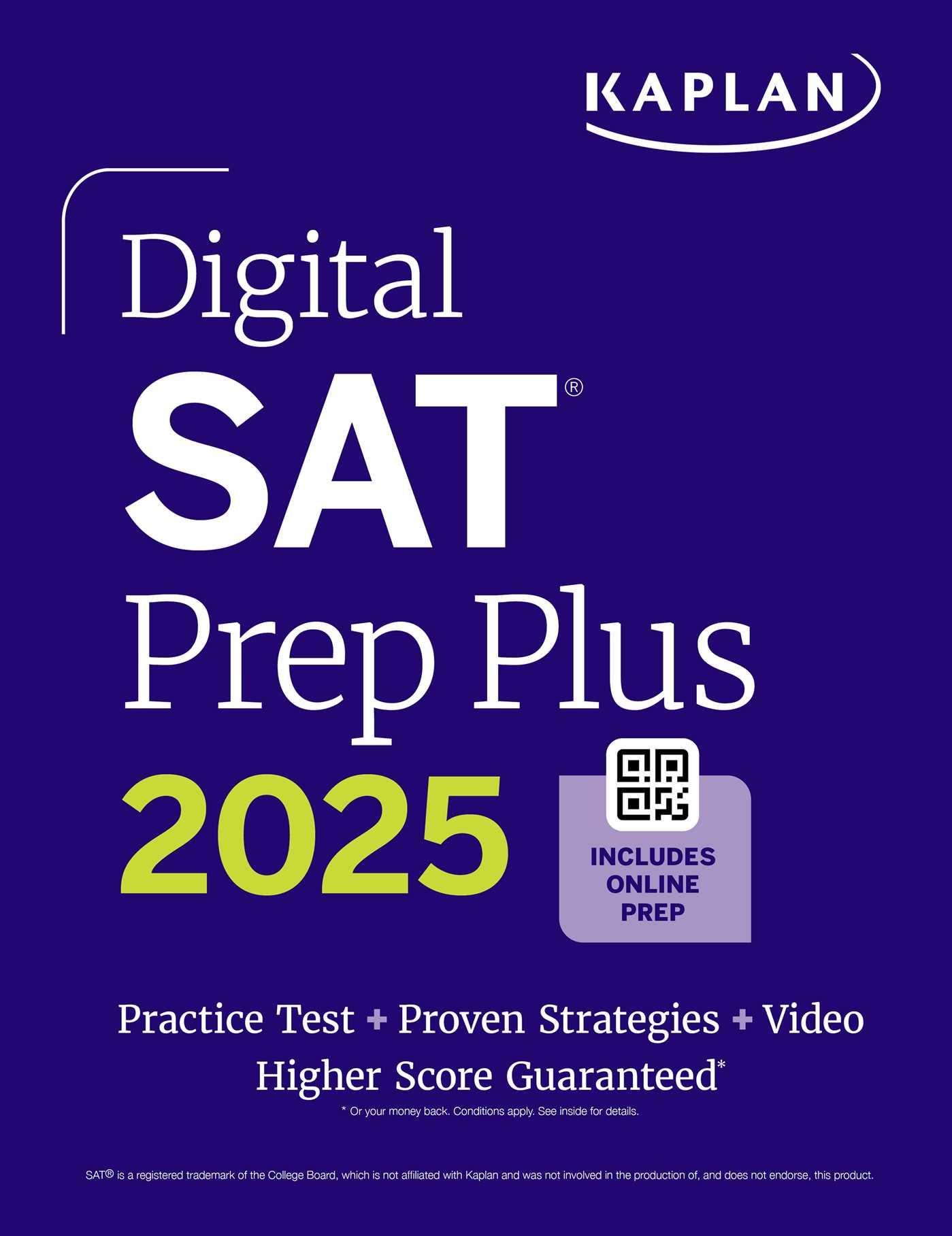 Cover: 9781506292991 | Digital SAT Prep Plus 2025: Prep Book, 1 Full Length Practice Test,...