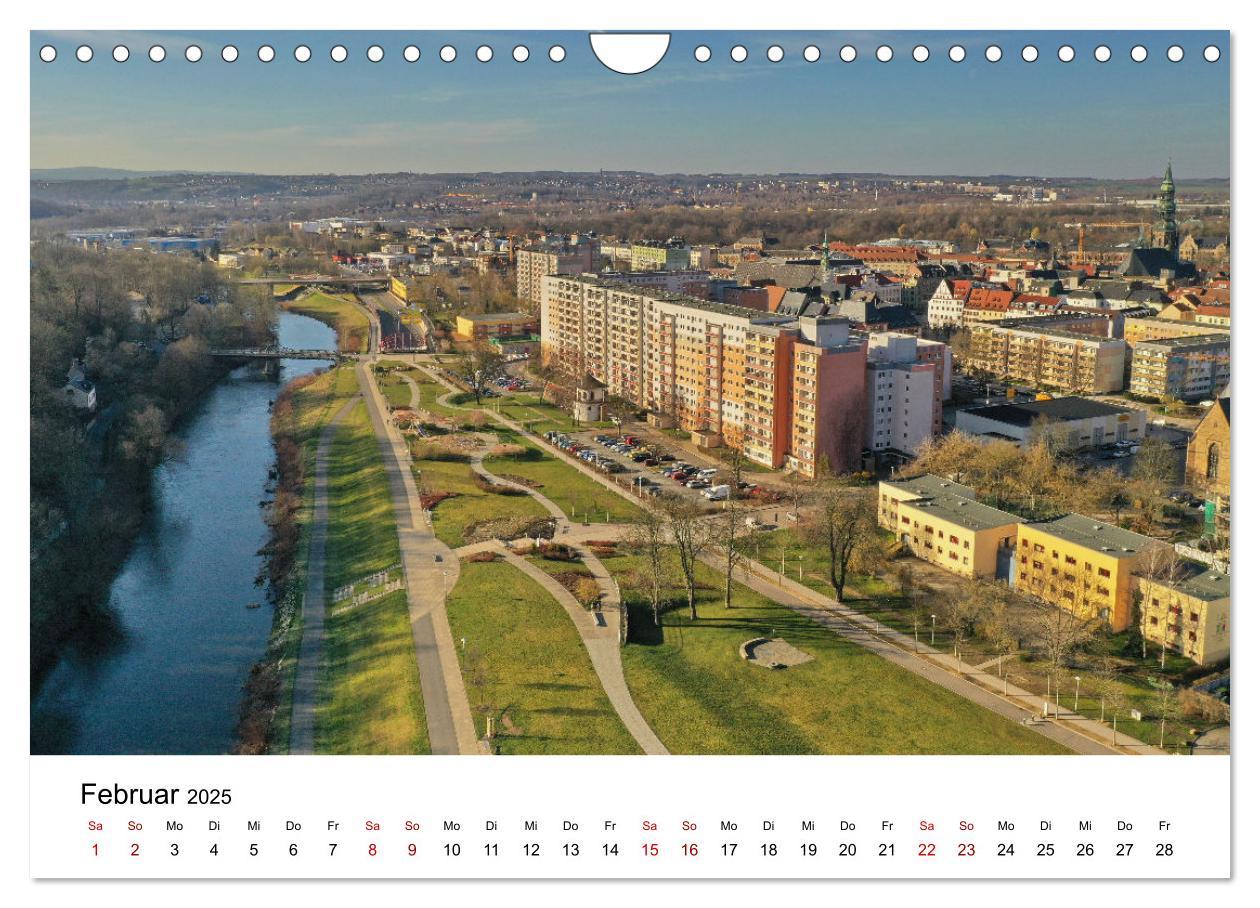 Bild: 9783383947599 | Zwickau - Luftaufnahmen (Wandkalender 2025 DIN A4 quer), CALVENDO...