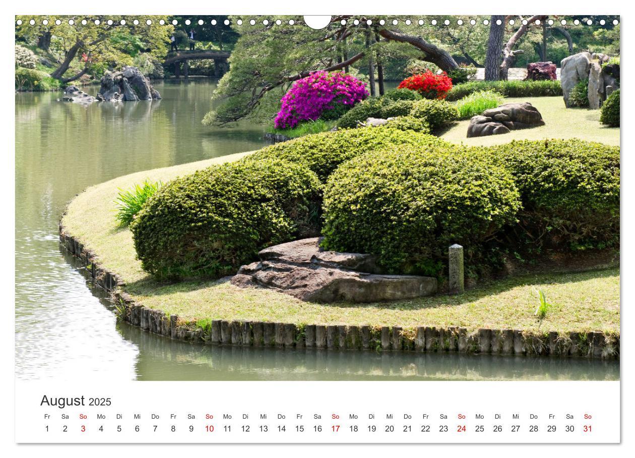 Bild: 9783383968211 | Gärten in Japan (Wandkalender 2025 DIN A3 quer), CALVENDO...