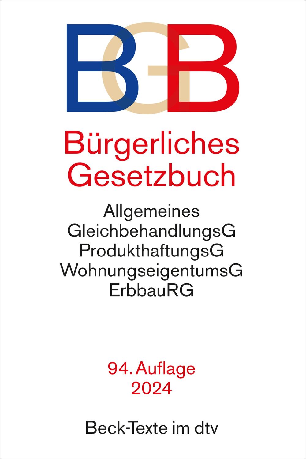 Cover: 9783423532617 | Bürgerliches Gesetzbuch | Taschenbuch | dtv-Taschenbücher Beck Texte