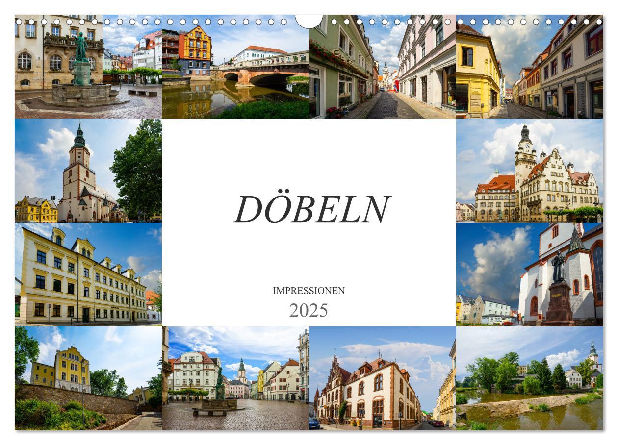 Cover: 9783435310234 | Döbeln Impressionen (Wandkalender 2025 DIN A3 quer), CALVENDO...