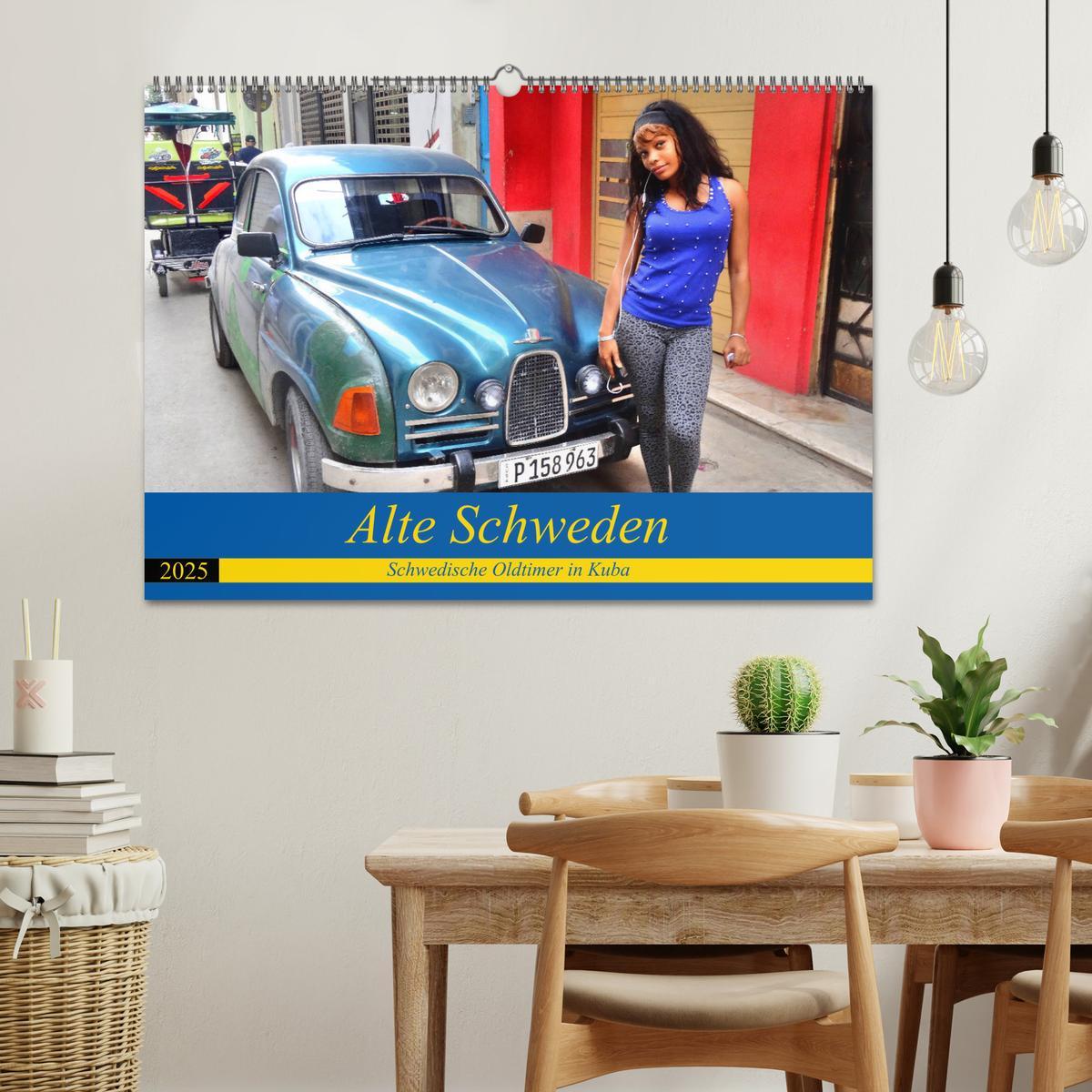 Bild: 9783435151769 | Alte Schweden - Schwedische Oldtimer in Kuba (Wandkalender 2025 DIN...