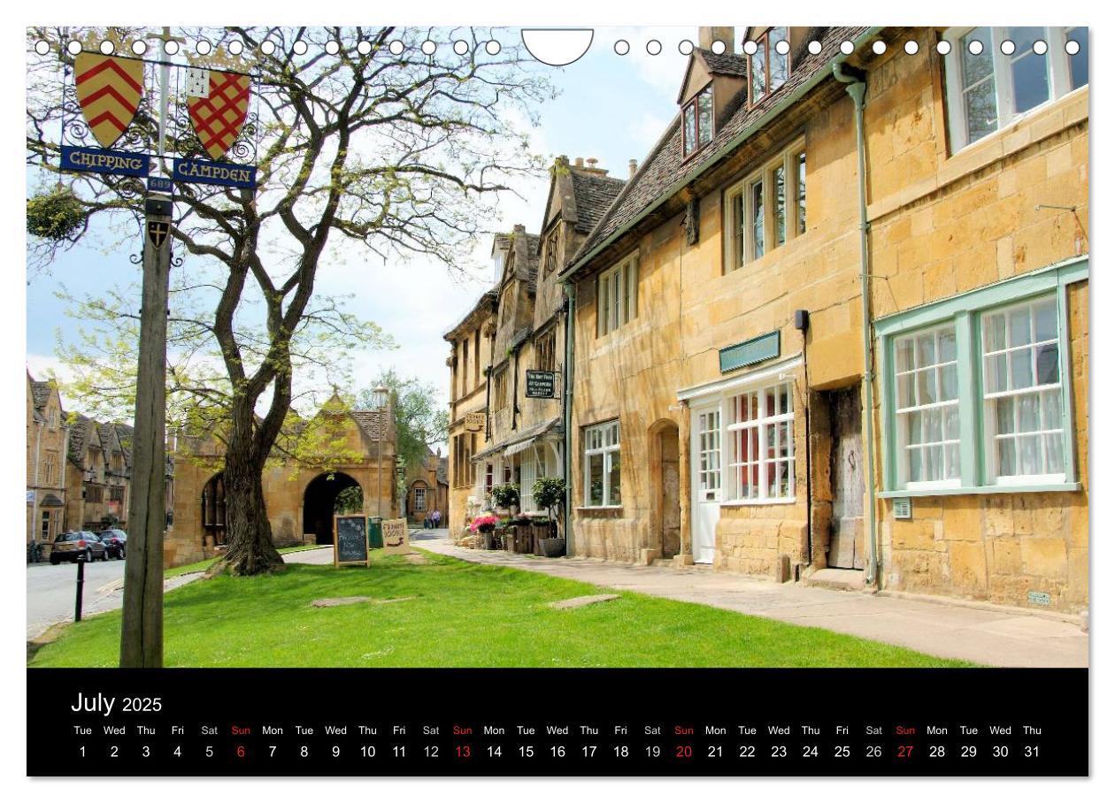 Bild: 9781325952984 | Cotswold Towns (Wall Calendar 2025 DIN A4 landscape), CALVENDO 12...