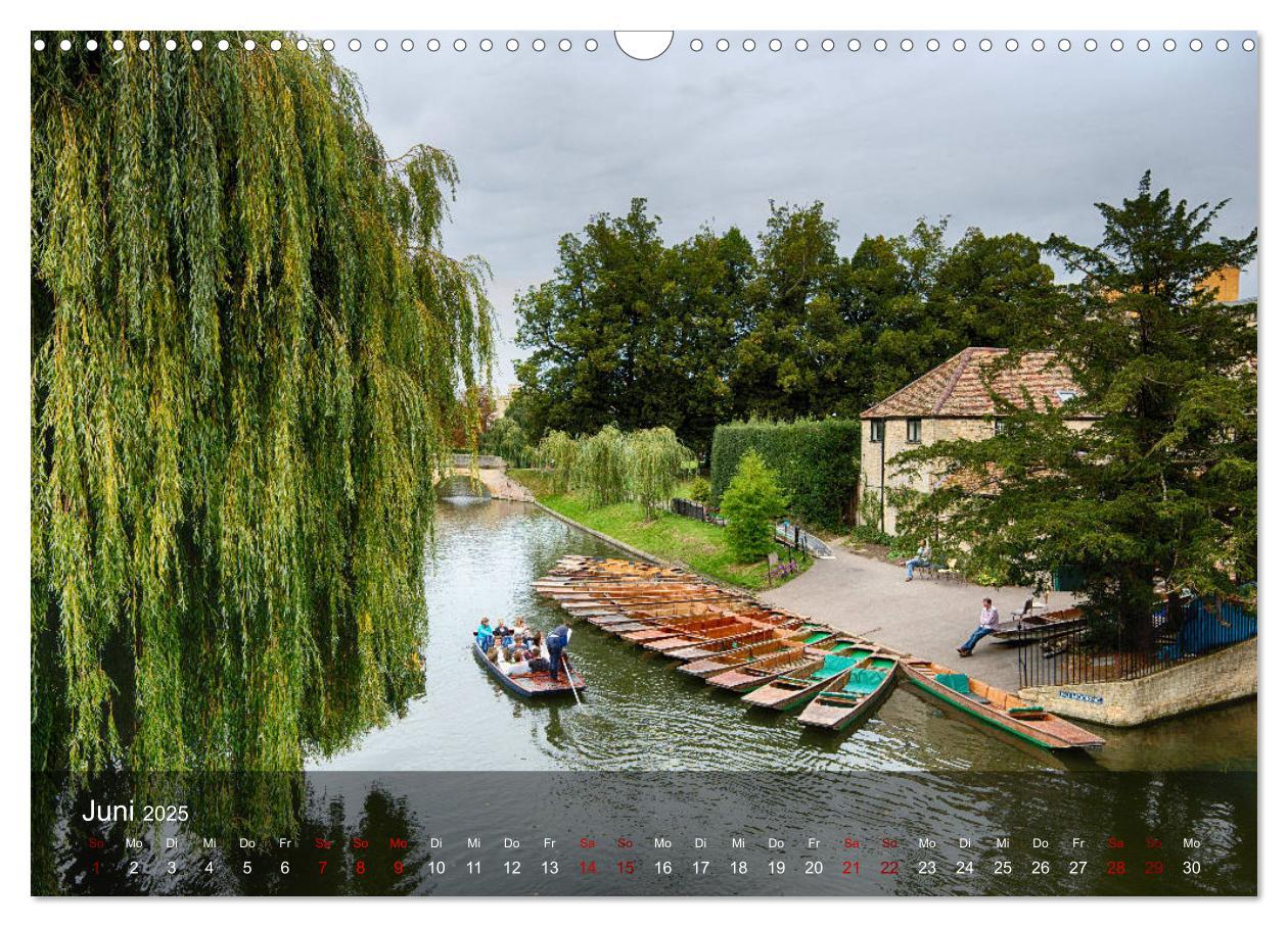 Bild: 9783435402502 | Cambridge street view (Wandkalender 2025 DIN A3 quer), CALVENDO...