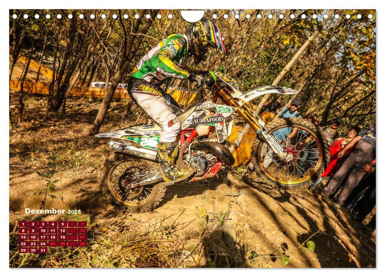 Bild: 9783435105809 | Enduro Mit Speed durch`s Gelände (Wandkalender 2025 DIN A4 quer),...