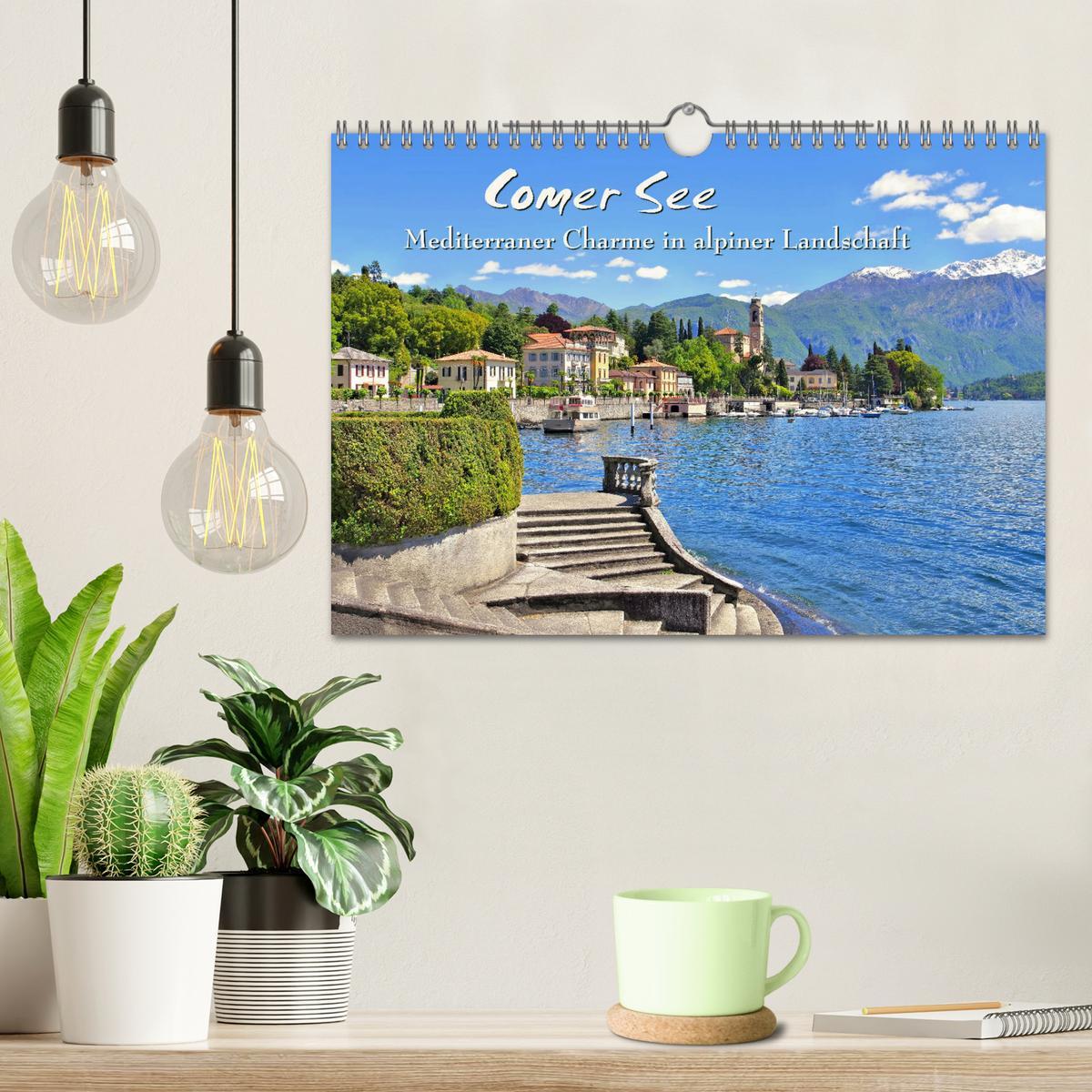 Bild: 9783435156047 | Comer See - Mediterraner Charme in alpiner Landschaft (Wandkalender...