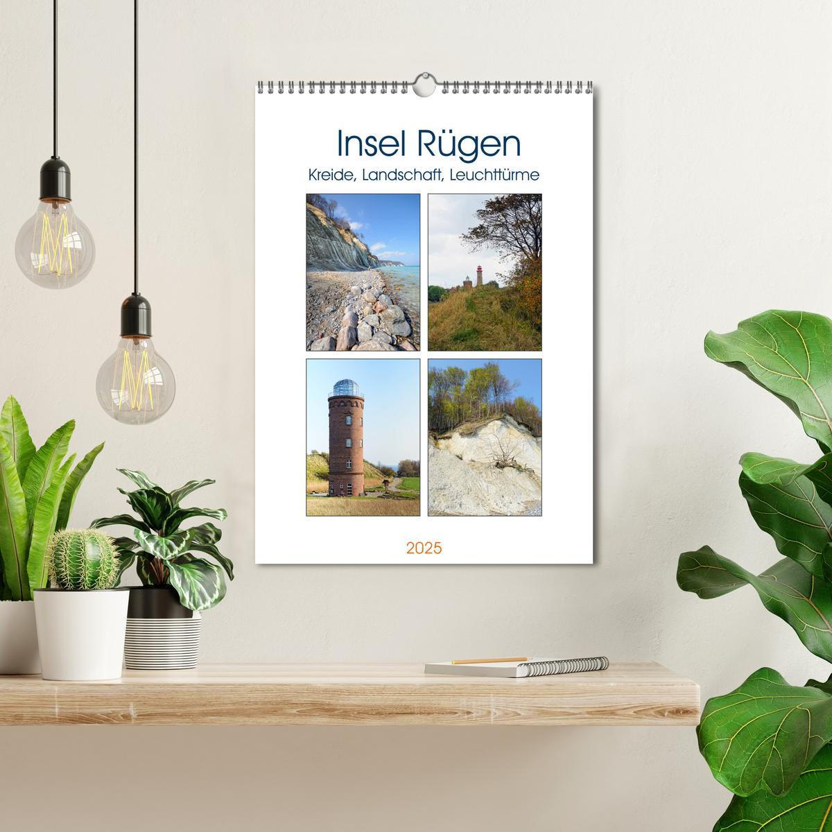 Bild: 9783435967704 | Insel Rügen - Kreide, Landschaft, Leuchttürme (Wandkalender 2025...