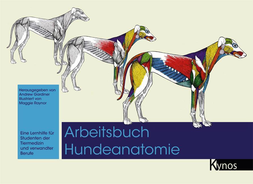 Cover: 9783954640140 | Arbeitsbuch Hundeanatomie | Andrew Gardiner | Buch | 216 S. | Deutsch