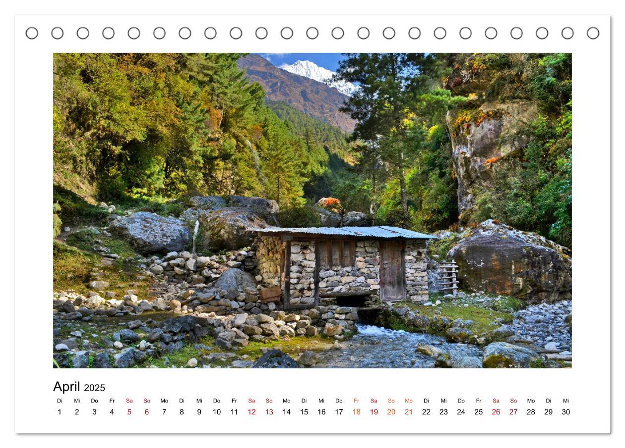 Bild: 9783435126507 | Nepal - Wanderparadies zwischen Annapurna &amp; Everest (Tischkalender...