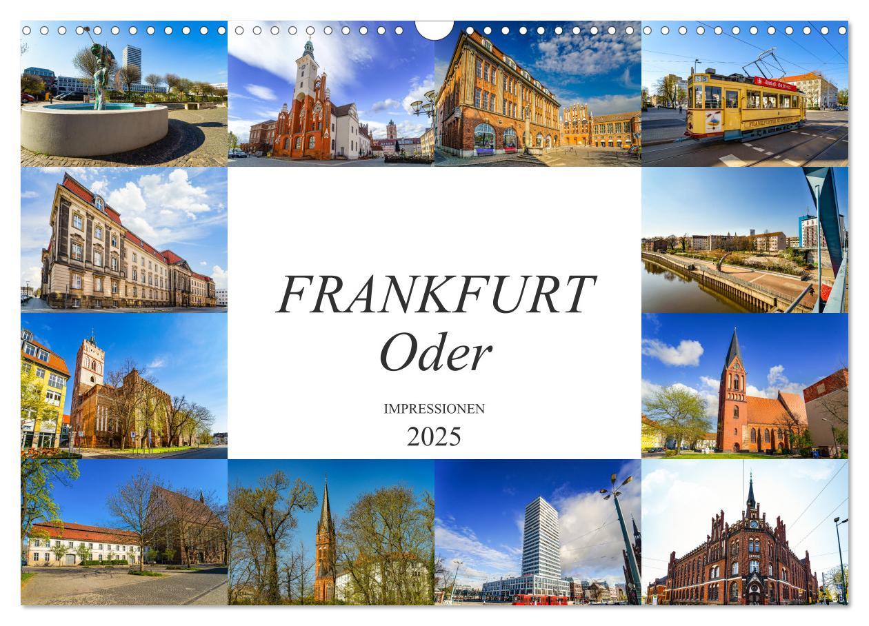 Cover: 9783435241538 | Frankfurt Oder Impressionen (Wandkalender 2025 DIN A3 quer),...