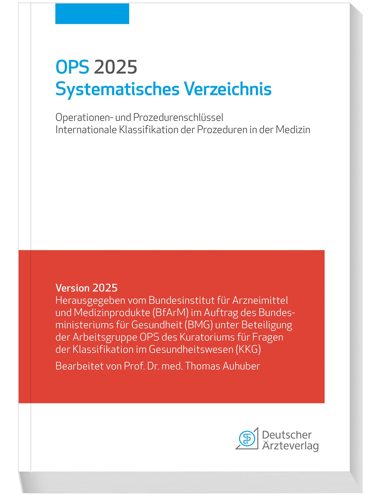 Cover: 9783769138450 | OPS 2025 Systematisches Verzeichnis | Taschenbuch | 800 S. | Deutsch