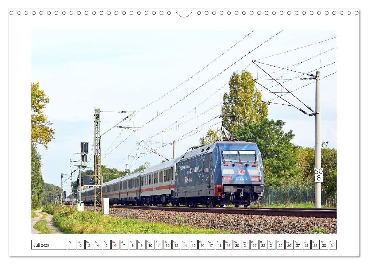 Bild: 9783457176658 | Die Baureihe 101 der Deutschen Bahn (Wandkalender 2025 DIN A3...