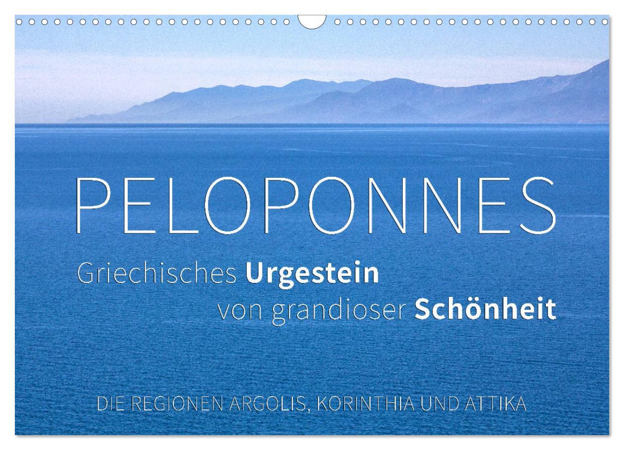 Cover: 9783435390182 | Peloponnes, Griechisches Urgestein von grandioser Schönheit. Die...