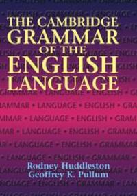 Cover: 9780521431460 | The Cambridge Grammar of the English Language | Huddleston (u. a.)