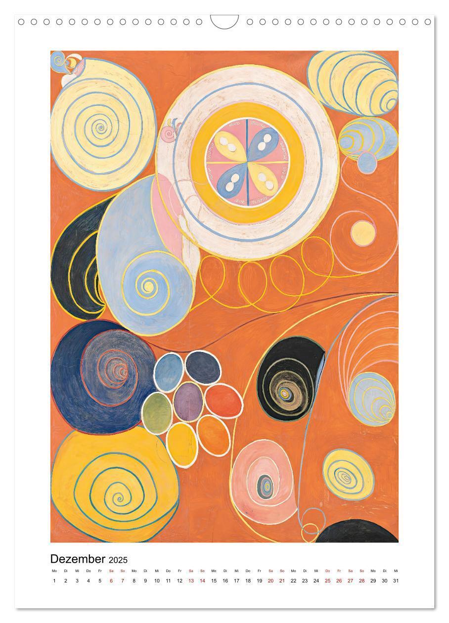 Bild: 9783383967597 | Hilma af Klint - Ein Jahr voller mystischer Kunst (Wandkalender...