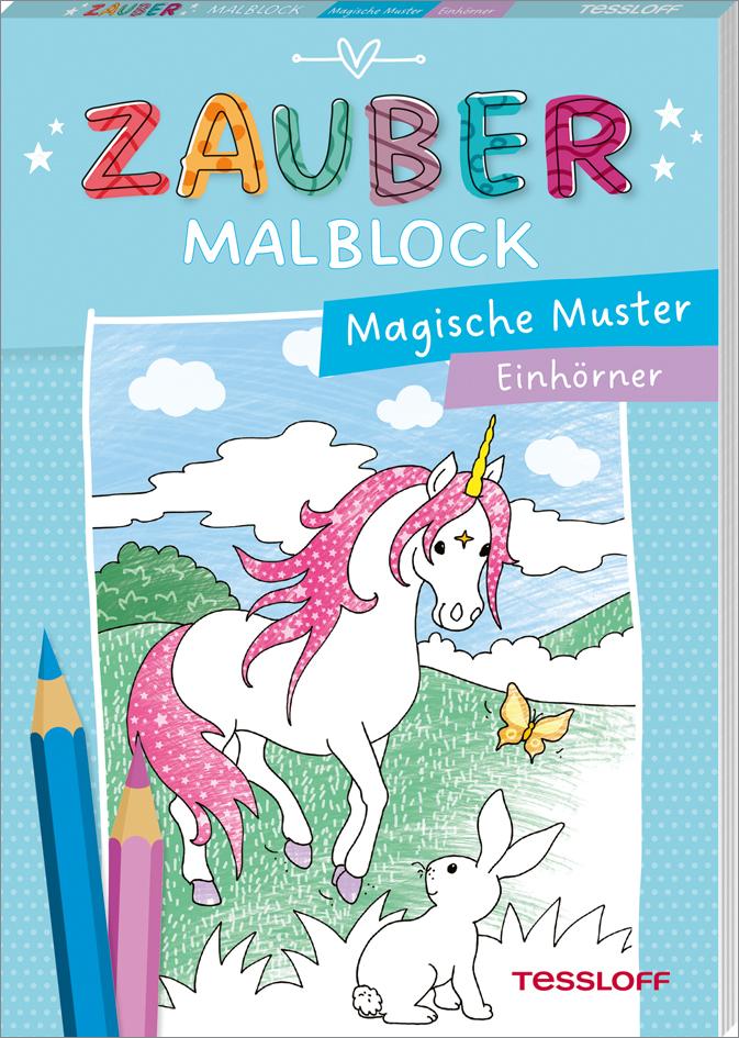 Cover: 9783788644932 | Zaubermalblock. Magische Muster. Einhörner | Mit tollen Effekten