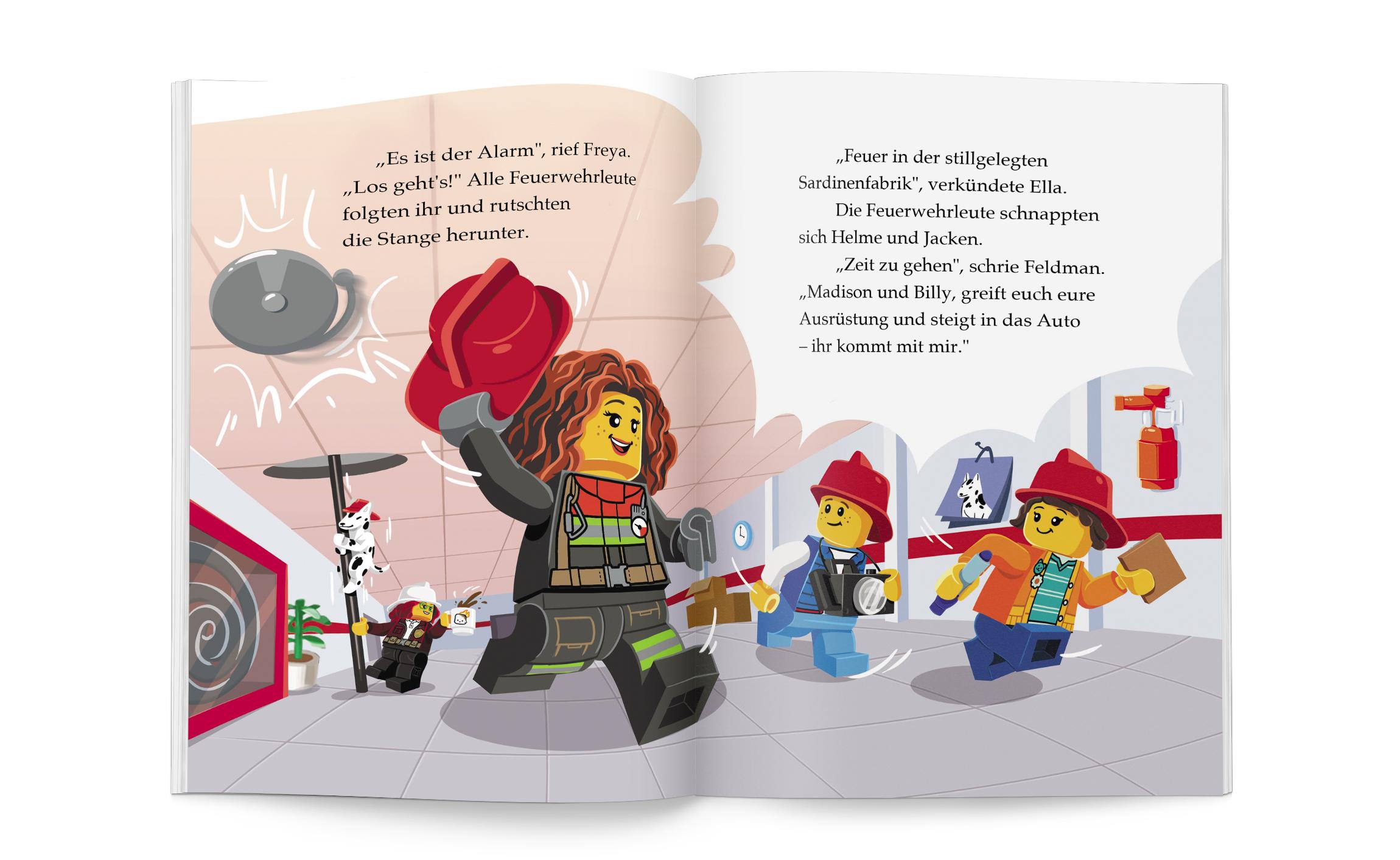 Bild: 9783960807490 | LEGO® City - Bei der Feuerwehr | Erica S Perl | Buch | LEGO® City