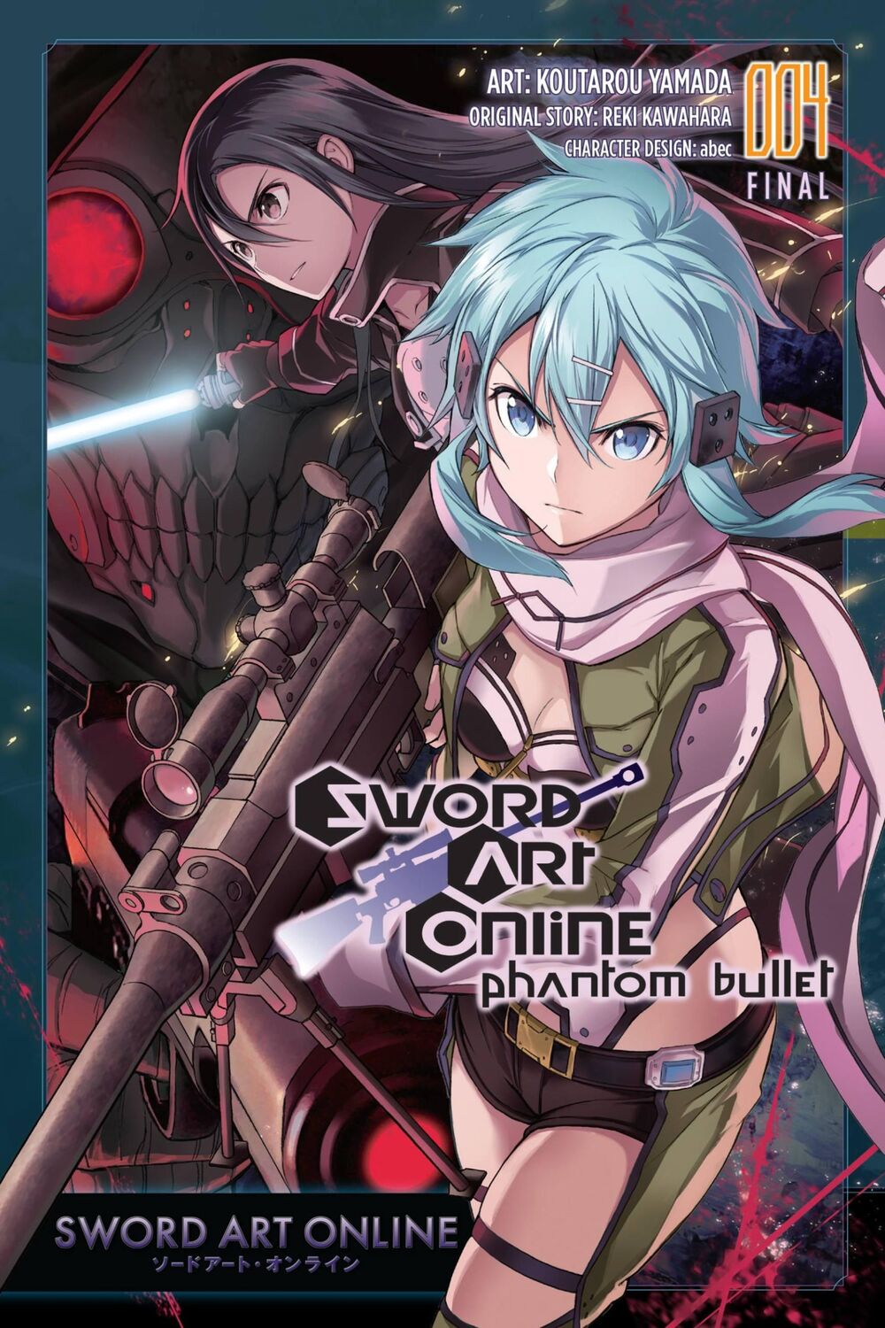 Cover: 9781975361754 | Sword Art Online: Phantom Bullet, Vol. 4 (manga) | Reki Kawahara