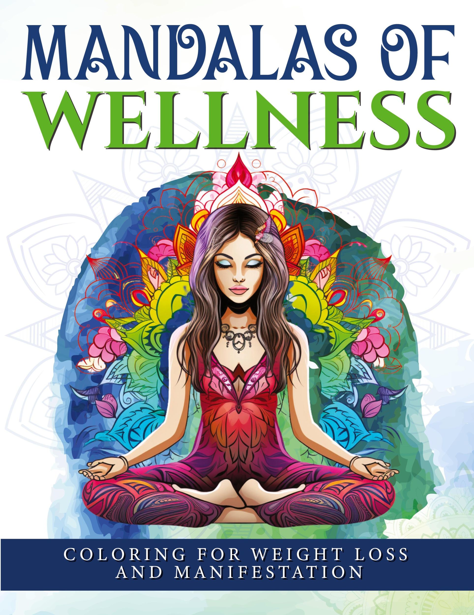 Cover: 9789198795202 | Mandalas Of Wellness. | Coloring For Weight Loss And Manifestation