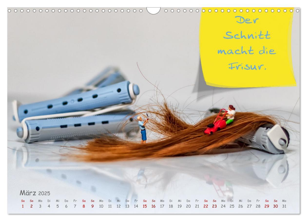 Bild: 9783383962493 | Hairliche Sprüche für alle Haareszeiten (Wandkalender 2025 DIN A3...