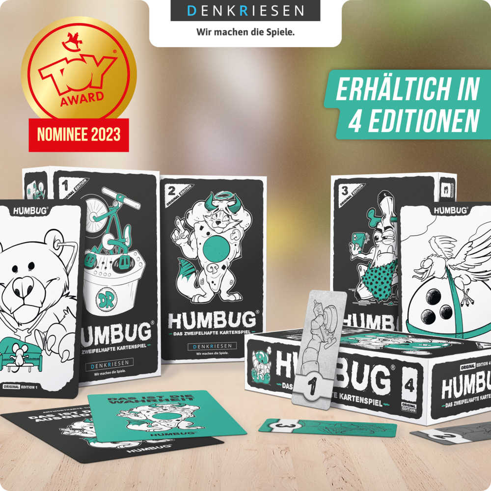 Bild: 4260528091768 | HUMBUG Original Edition Nr. 4 - Das zweifelhafte Kartenspiel | Spiel