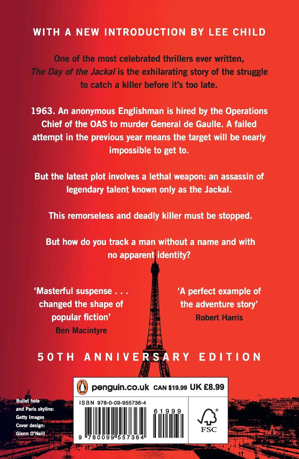 Rückseite: 9780099557364 | The Day of the Jackal | The legendary assassination thriller | Forsyth