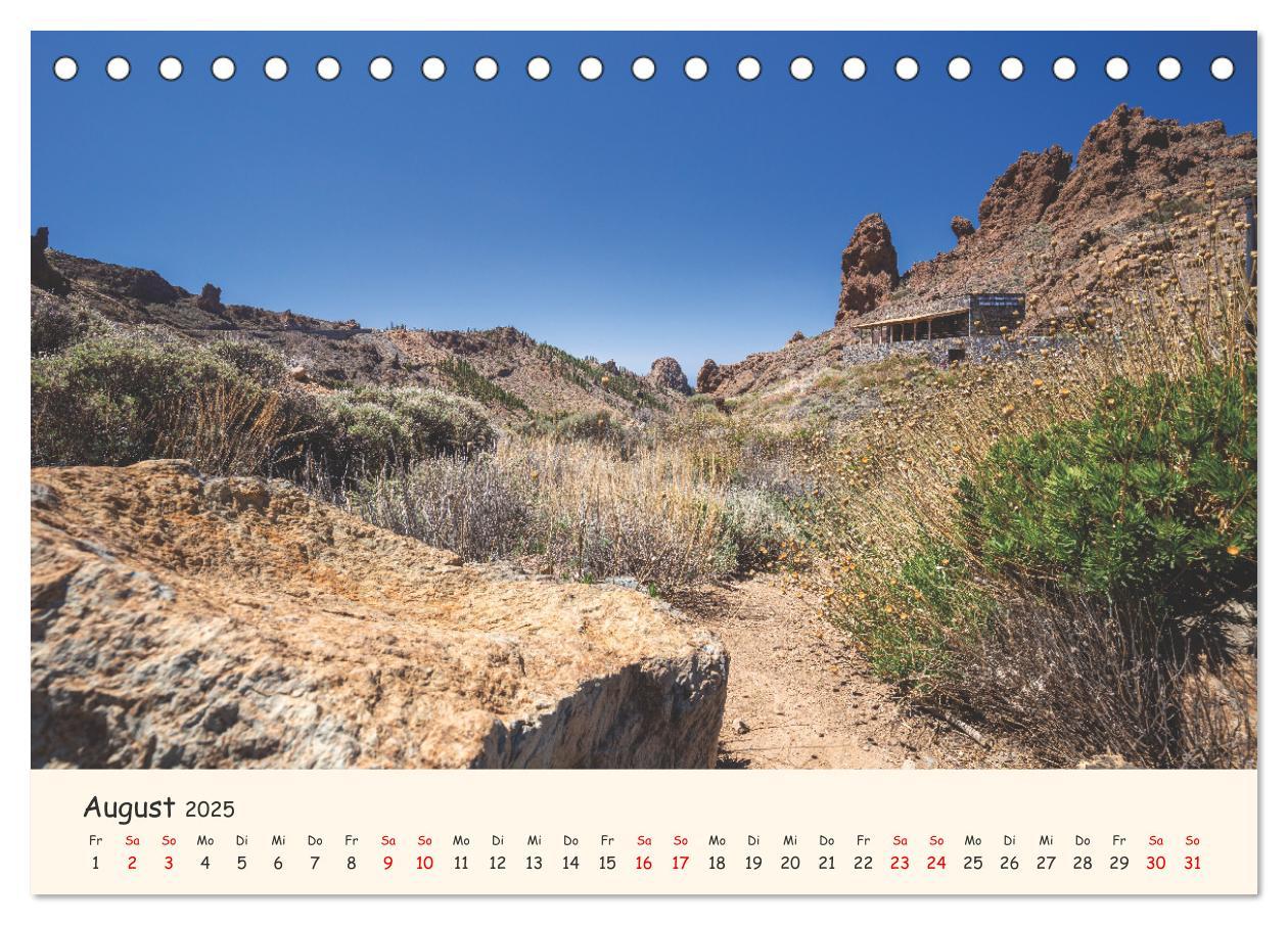 Bild: 9783435121571 | Teneriffa in Bildern (Tischkalender 2025 DIN A5 quer), CALVENDO...