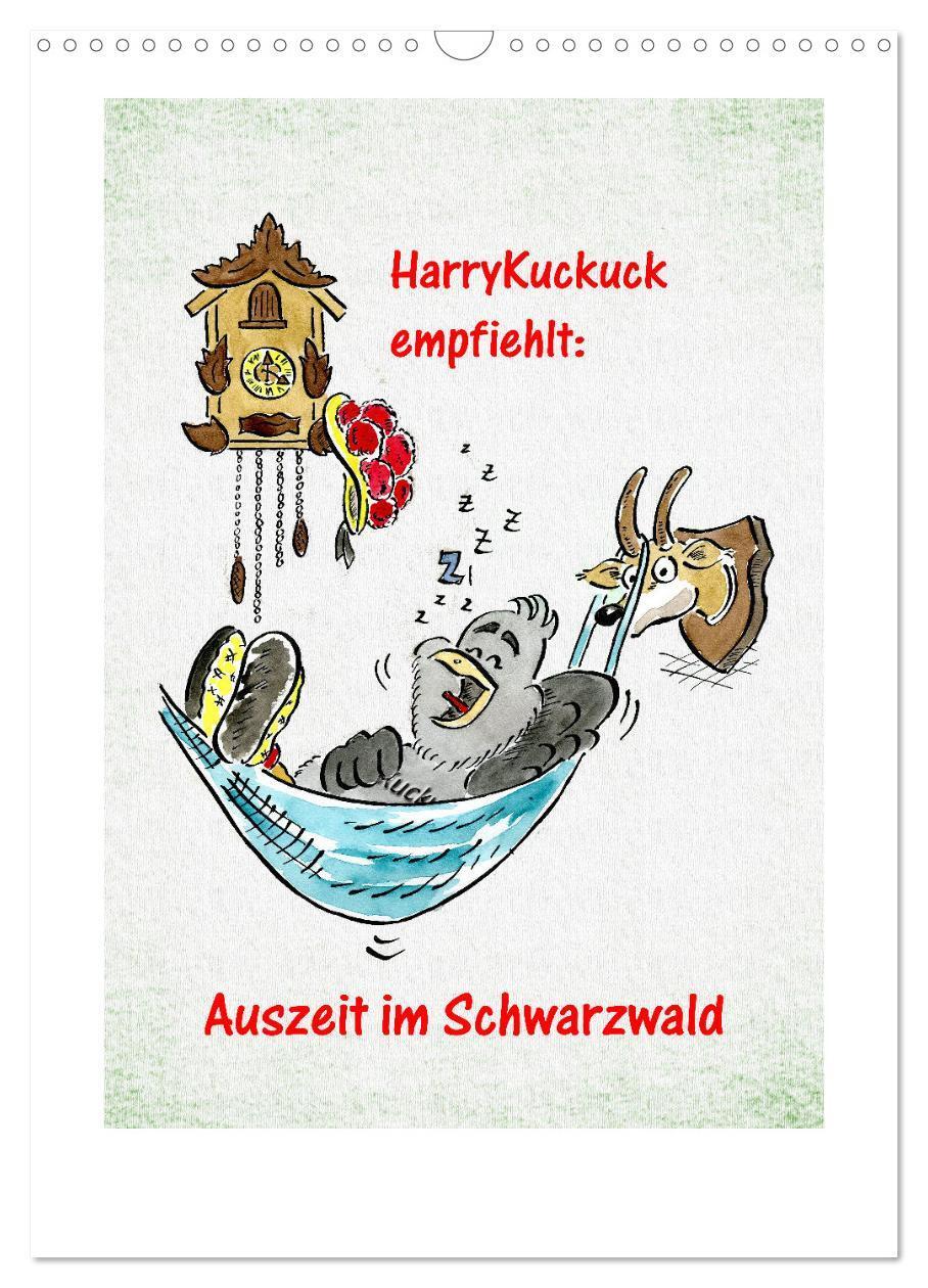 Bild: 9783435931903 | Bollenhut Cartoons (Wandkalender 2025 DIN A3 hoch), CALVENDO...