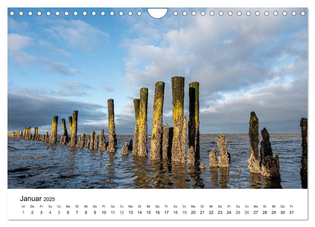 Bild: 9783435150427 | Unterwegs in Nordfriesland (Wandkalender 2025 DIN A4 quer),...