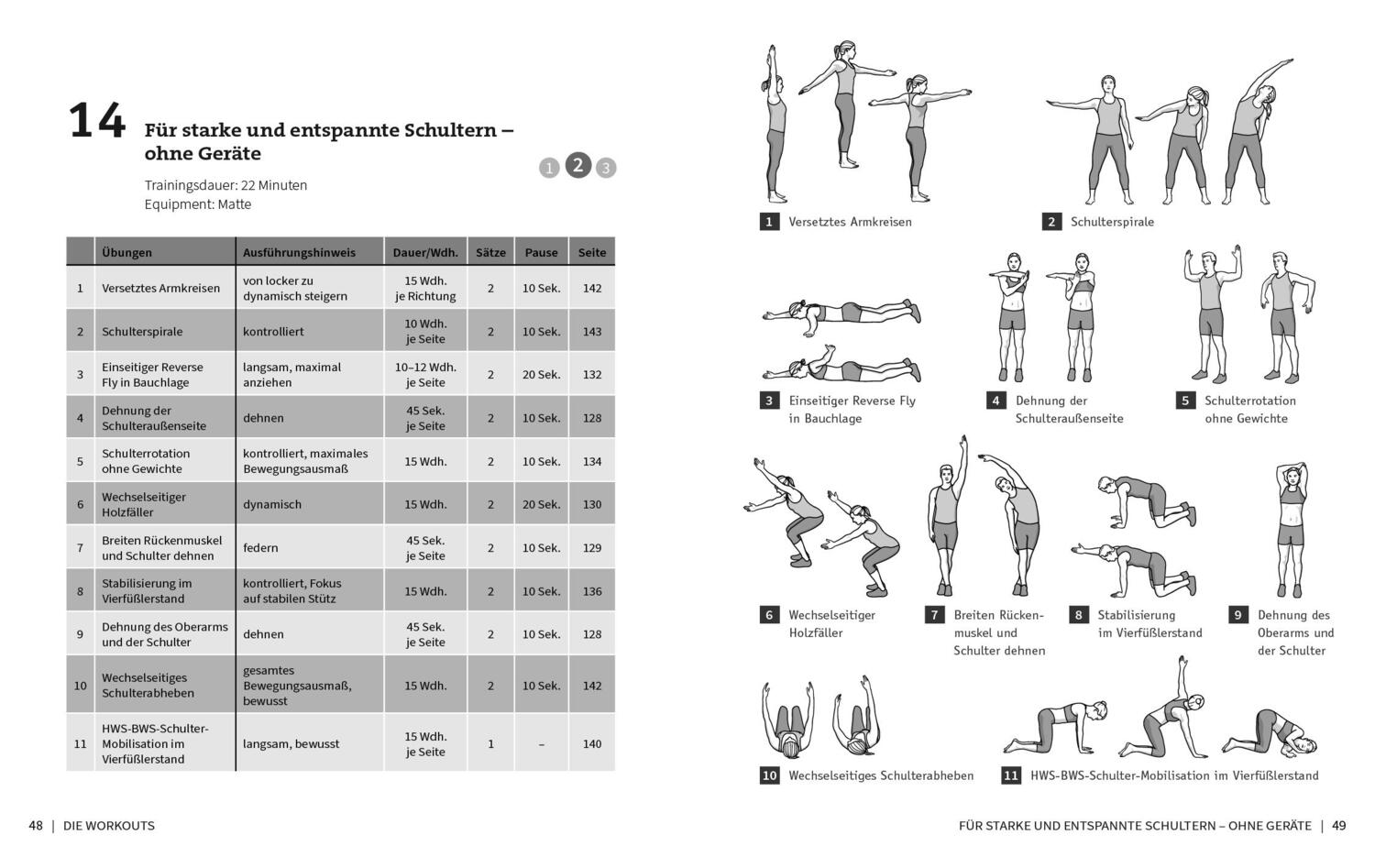 Bild: 9783742324740 | 50 Workouts gegen Schulter- und Nackenschmerzen | Torsten Pfitzer