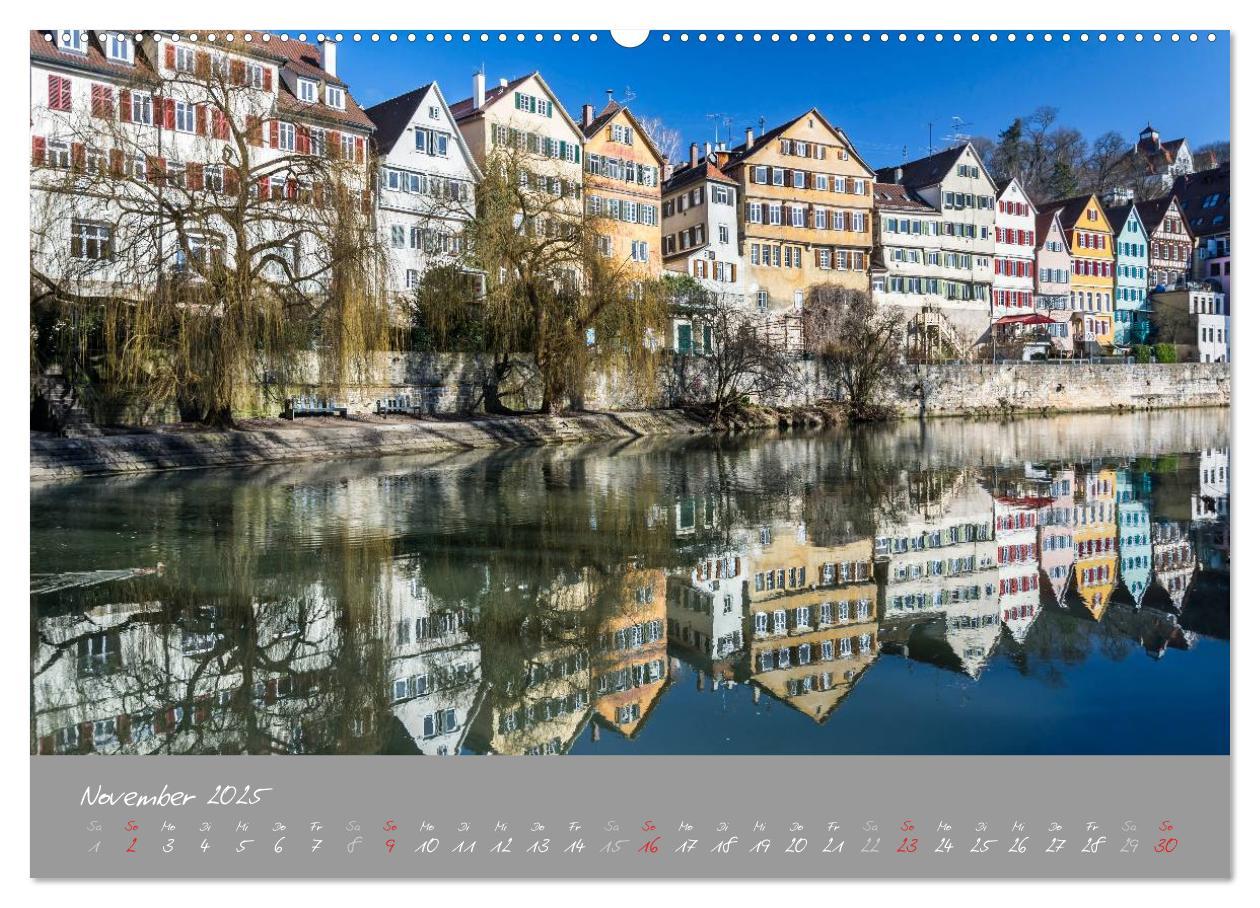 Bild: 9783435571178 | Zwölf Monate in Tübingen (Wandkalender 2025 DIN A2 quer), CALVENDO...