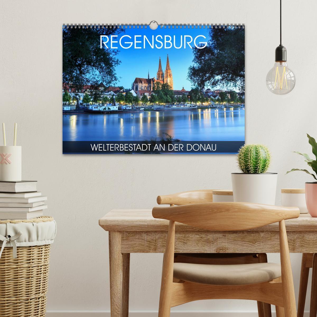 Bild: 9783435478323 | Regensburg - Welterbestadt an der Donau (Wandkalender 2025 DIN A3...