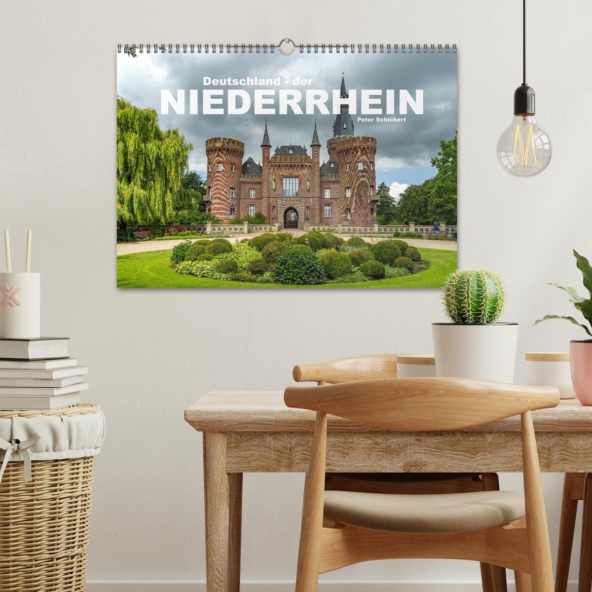 Bild: 9783383876080 | Deutschland - der Niederrhein (Wandkalender 2025 DIN A3 quer),...