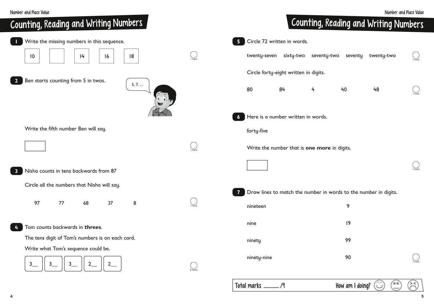 Bild: 9780008253165 | KS1 Maths Reasoning Practice Book | Ideal for Use at Home | KS1 | Buch