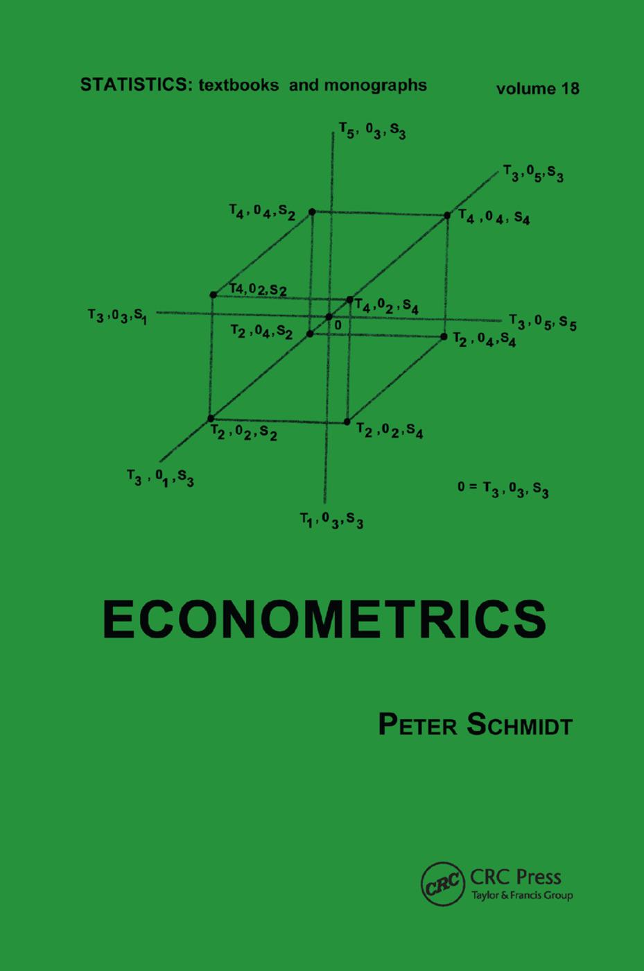 Cover: 9780367403447 | Econometrics | Peter Schmidt | Taschenbuch | Englisch | 2019