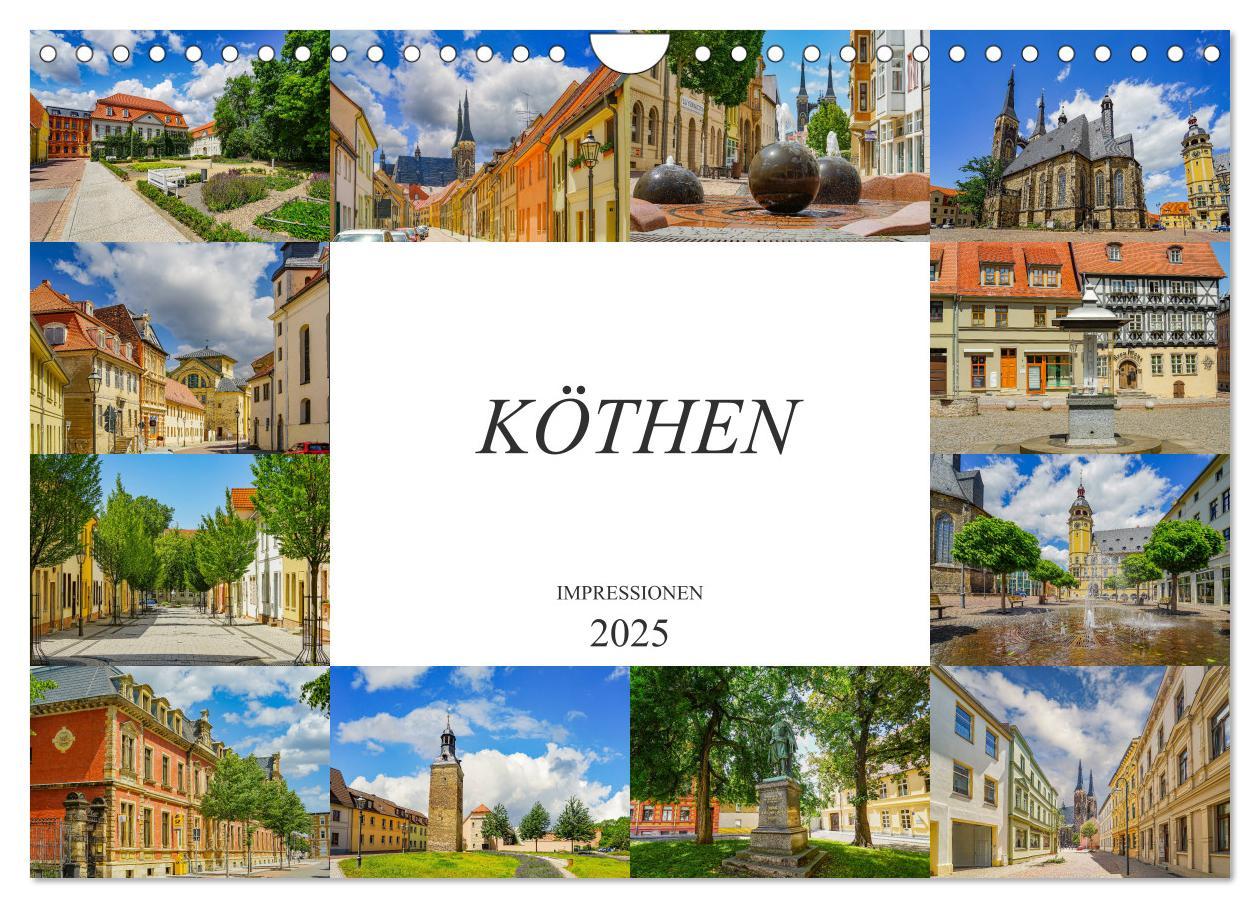 Cover: 9783435225064 | Köthen Impressionen (Wandkalender 2025 DIN A4 quer), CALVENDO...