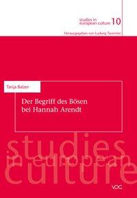 Cover: 9783897397880 | Der Begriff des Bösen bei Hannah Arendt | Tanja Balzer | Taschenbuch