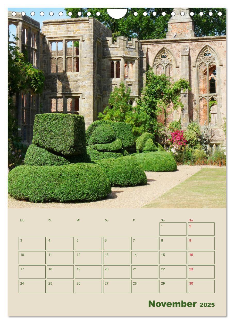 Bild: 9783435970506 | Schlösser und Gärten in England (Wandkalender 2025 DIN A4 hoch),...