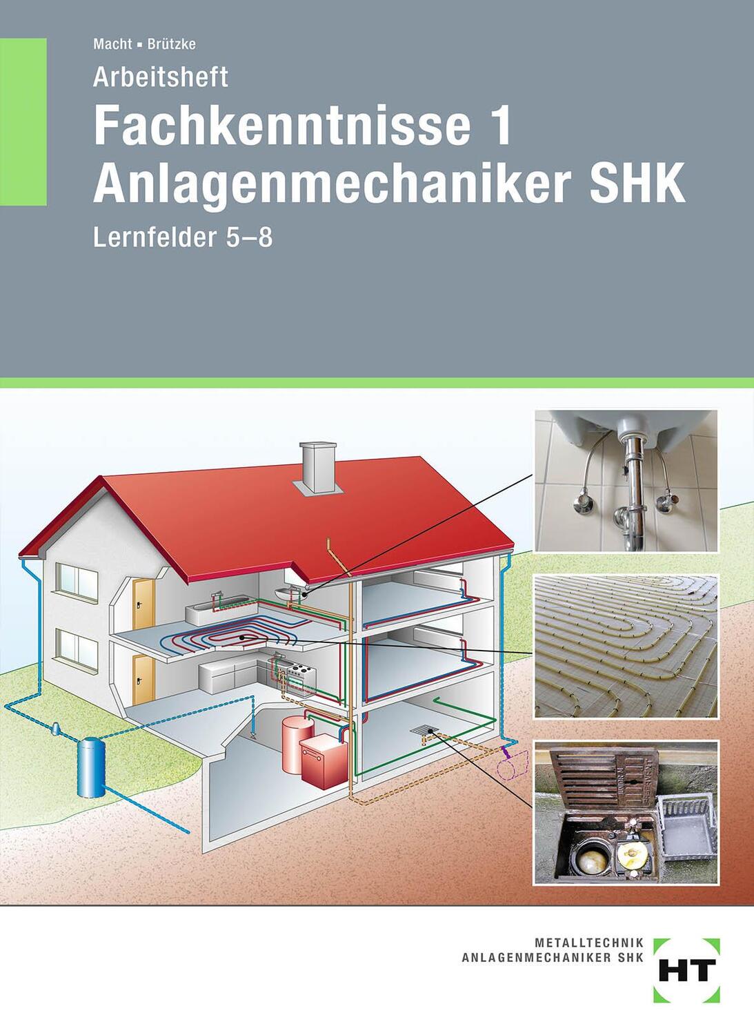 Cover: 9783582728012 | Arbeitsheft Fachkenntnisse 1 Anlagenmechaniker SHK | Lernfelder 5-8