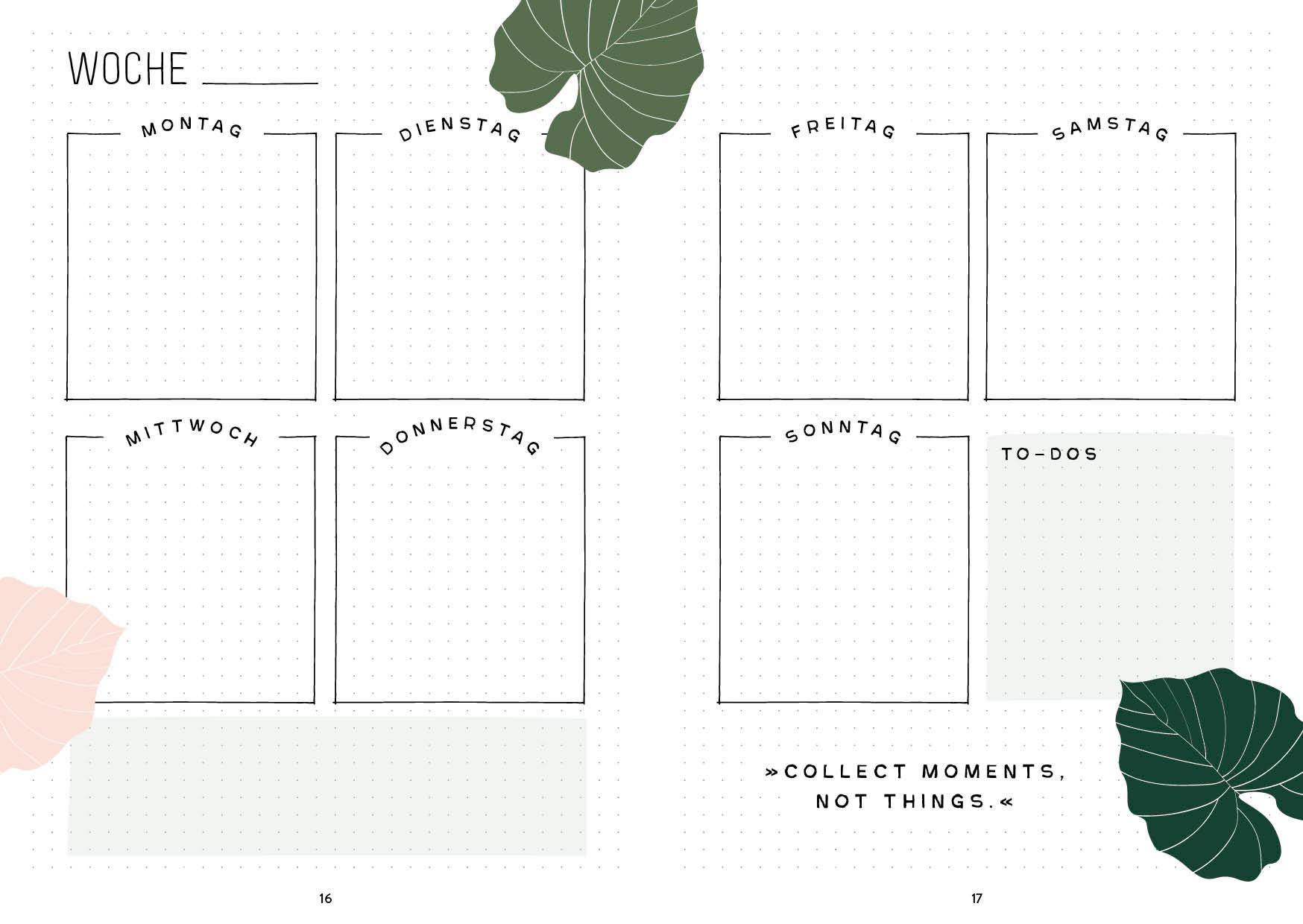 Bild: 9783745907643 | Mein Bullet Journal (Jungle Edition) - Besser planen &amp; Träume...