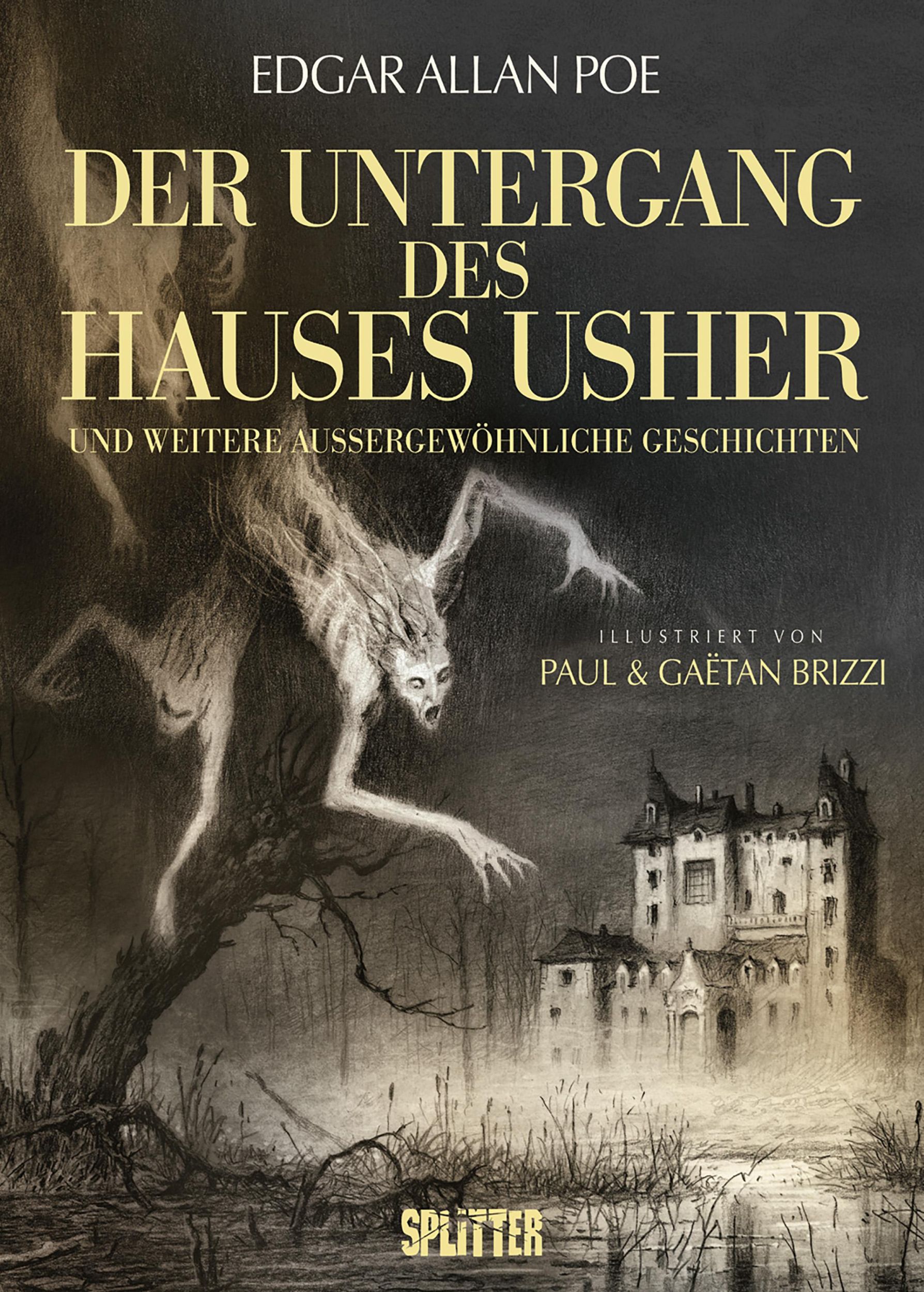 Cover: 9783689500078 | Der Untergang des Hauses Usher (illustrierter Roman) | Edgar Allan Poe