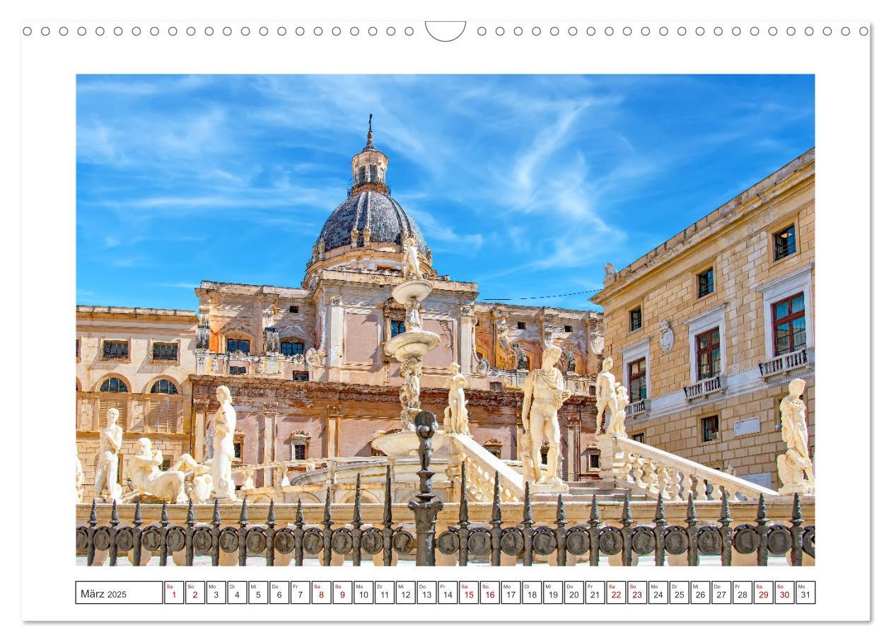 Bild: 9783383957659 | Unterwegs in Palermo (Wandkalender 2025 DIN A3 quer), CALVENDO...