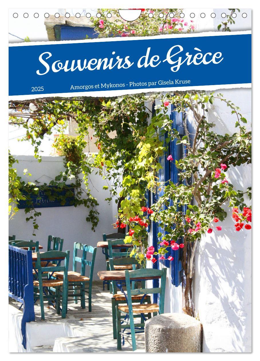 Cover: 9781325969227 | Souvenirs de Grèce (Calendrier mural 2025 DIN A4 horizontal),...