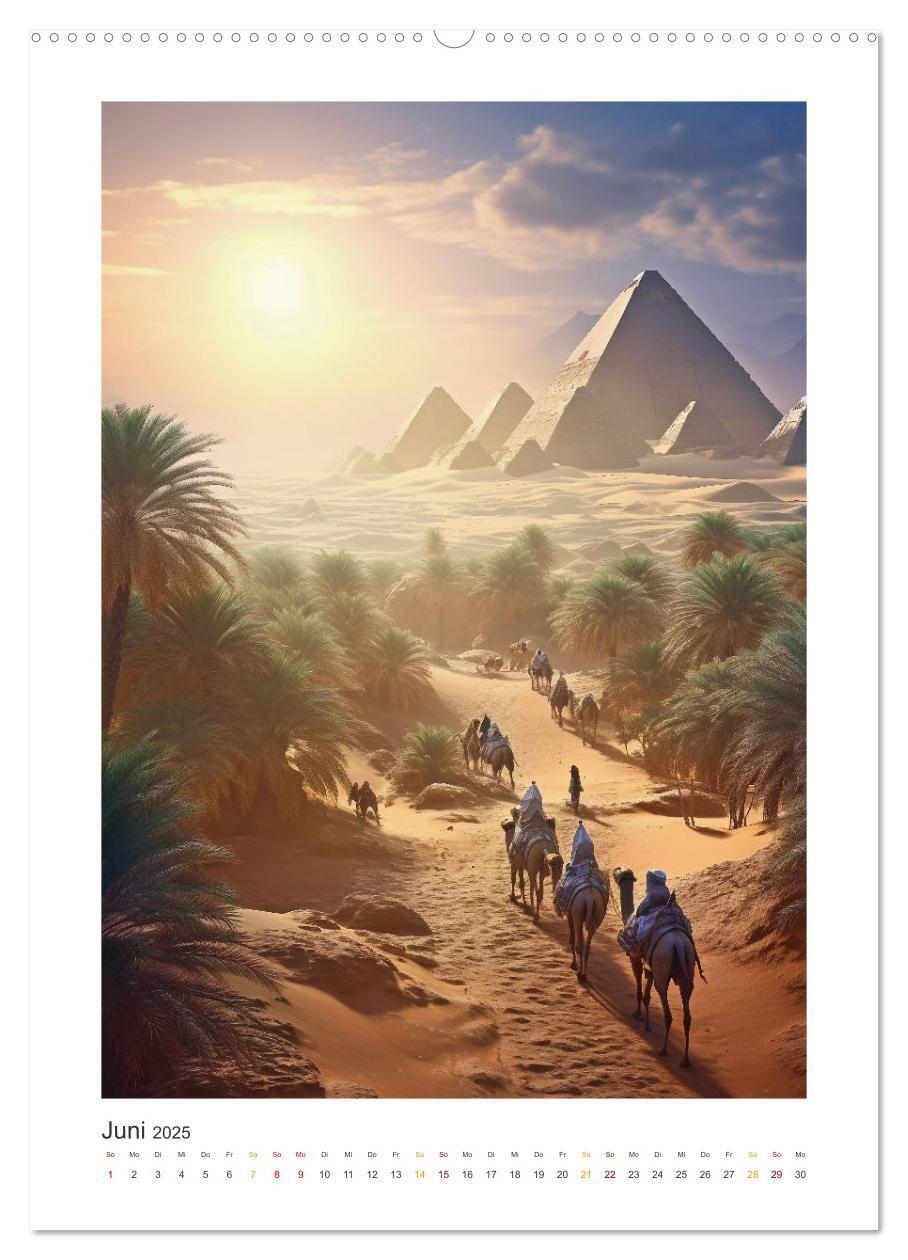 Bild: 9783435861163 | Im alten Ägypten (Wandkalender 2025 DIN A2 hoch), CALVENDO...