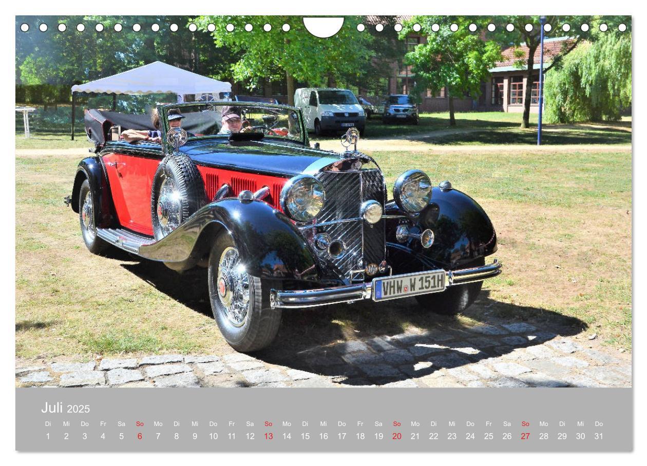 Bild: 9783435129348 | OLDTIMER-Event (Wandkalender 2025 DIN A4 quer), CALVENDO...