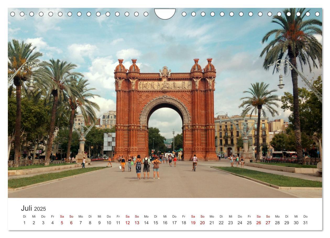 Bild: 9783435006229 | Barcelona - Die wunderschöne Hauptstadt Kataloniens. (Wandkalender...